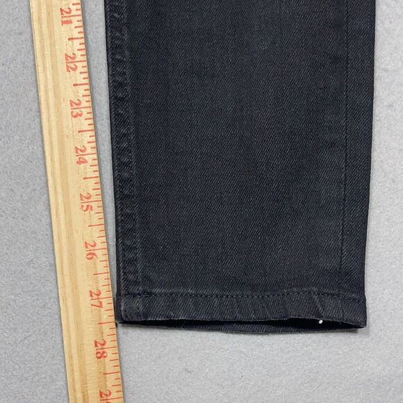 Everlane Jeans Womens 26 Regular Black Wash Skinny Fit Ankle Denim‎ Stretch - Picture 3 of 11